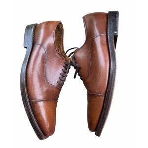 Thursday Statesman Men Tobacco Brown Leather Dress Shoes 6 / 40 WORN ONCE Men main image 2